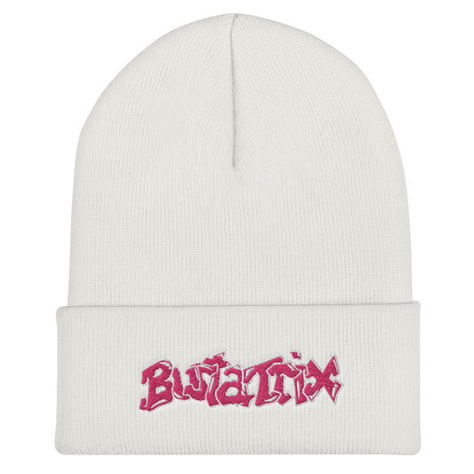 Offish BustaTrix Beanie (pink logo)